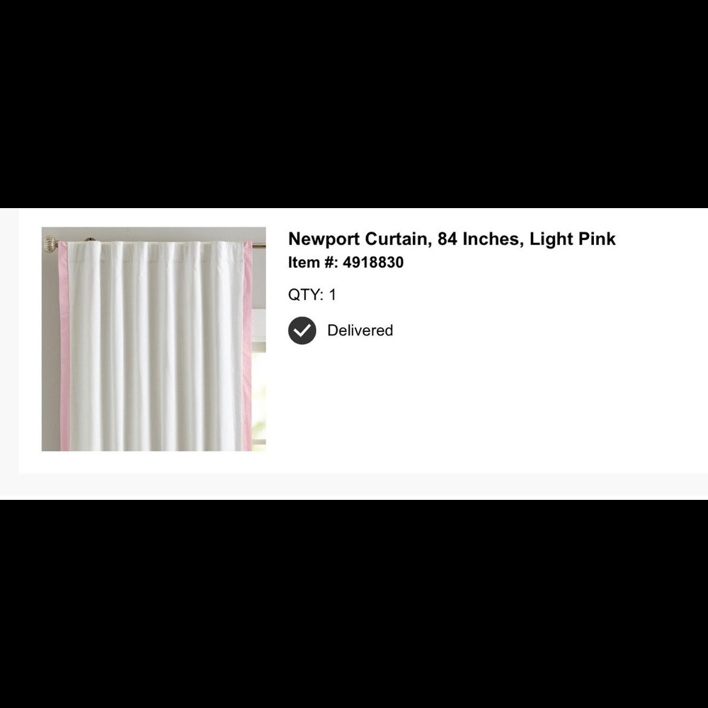 4 Pottery Barn Kids Curtains